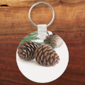 Porte-clés Pine branch and cones (Recto)
