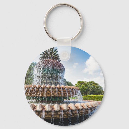 Porte-clés Pineapple Fountain à Charleston (Recto)