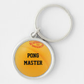 Porte-clés Ping Pong Ball Porte - clé personnalisé (Devant)