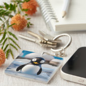 Porte-clés Pingouin (Devant Droit)