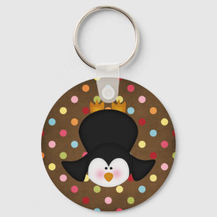 Porte-clés pingouin adorable