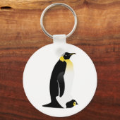 Porte-clés Pingouin avec son bébé (Recto)