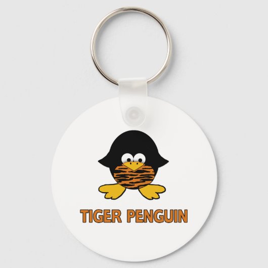 Porte-clés Pingouin bébé tigre (Recto)