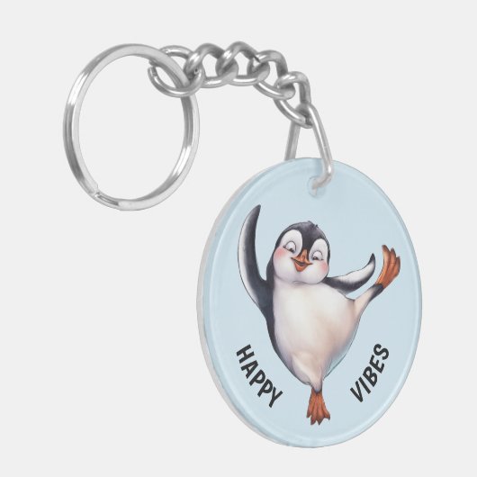 Porte-clés Pingouin dansant (Devant gauche)