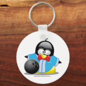 Porte-clés Pingouin de Bowling (Recto)