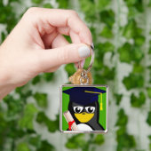 PORTE-CLÉS PINGOUIN DE FIN D'ÉTUDES (main)