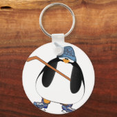 Porte-clés Pingouin de hockey (Recto)