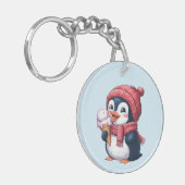 Porte-clés Pingouin et glace (Devant gauche)