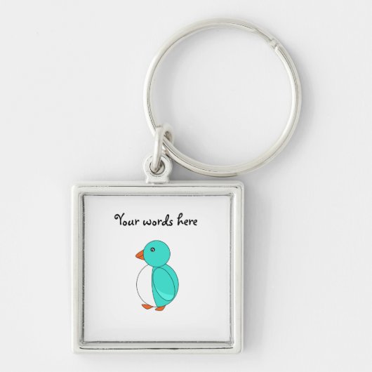 Porte-clés Pingouin mignon d'Aqua (Devant)