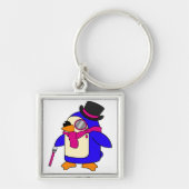 Porte-clés Pingouin rose (Devant)
