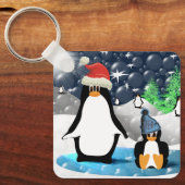 Porte-clés Pingouins (Recto)