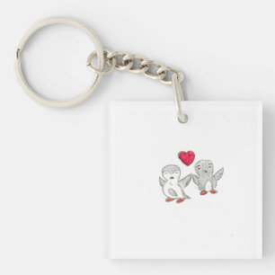 Porte-clés Pingouins mignons