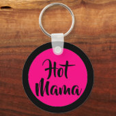 Porte-clés Pink and Black Hot Mama (Recto)