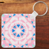 Porte-clés Pink Blue 5th Mariage Anniversaire Keepsaké cadeau (Verso)