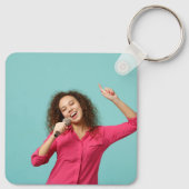 Porte-clés Pink Chantez votre coeur Porte - clé (Dos)