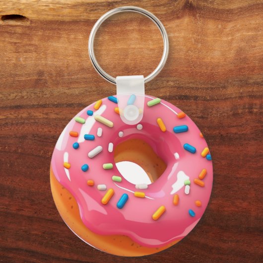 Porte-clés Pink Donut (Recto)