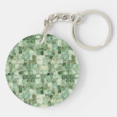 Porte-clés Pink Faux Alligator Animal (Dos)