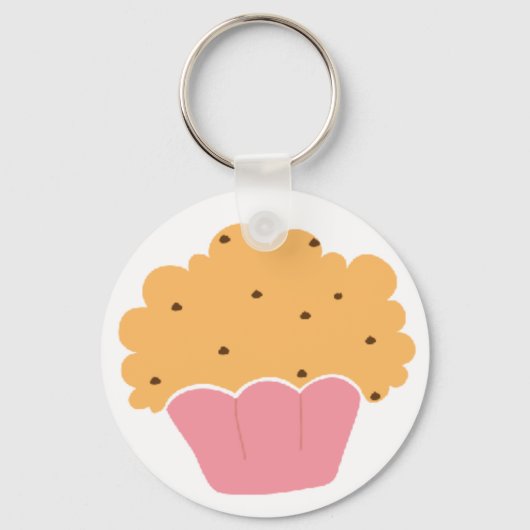 Porte-clés Pink muffin pattern (Recto)