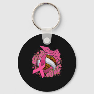Porte-clés Pink Out Cancer du sein Leopard Volleybyll Byll Pi