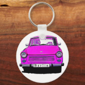 Porte-clés Pink Trabant Car (Recto)