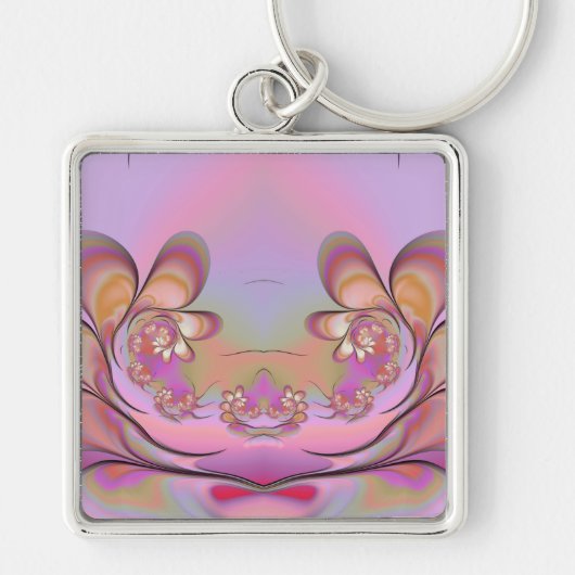 PORTE-CLÉS ~ PINKS DE PASTEL ~ PORTE - CLÉ (Devant)