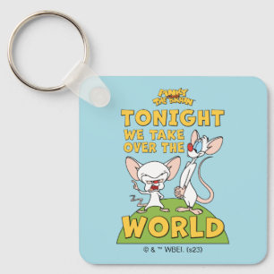 Porte-clés Pinky et le cerveau Reprendre Le Monde