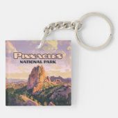Porte-clés Pinnacles National Park Buttes Californie (Dos)
