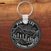 Porte-clés Pinnacles National Park California Monoline (Recto)
