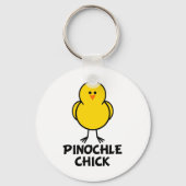 Porte-clés Pinochle Chick (Recto)