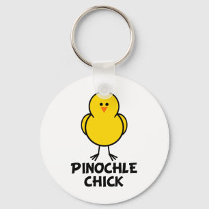 Porte-clés Pinochle Chick