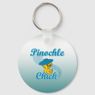 Porte-clés Pinochle Chick