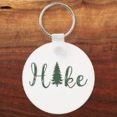 Porte-clés Pins dans la forêt (Recto)
