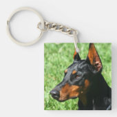 Porte-clés Pinscher de dobermann (Devant)