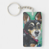 Porte-clés Pinscher miniature (Devant)