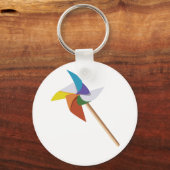 Porte-clés Pinwheel coloré (Recto)