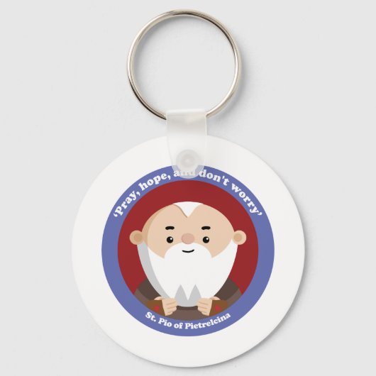 Porte-clés Pio de Pietrelcina (Recto)