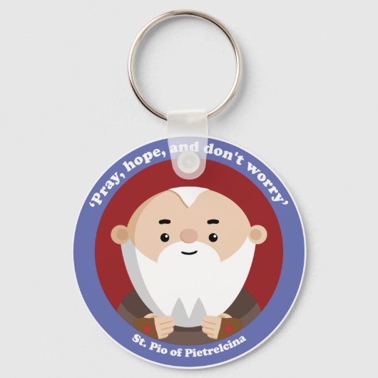 Porte-clés Pio de Pietrelcina (Recto)