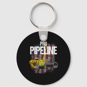 Porte-clés Pipeline Welts Usa Drapeau Côté Boom Pipe Trump Gi