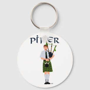 Porte-clés PIPER Carreaux Verts
