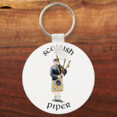 Porte-clés Piper écossais - Tan Kilt (Recto)