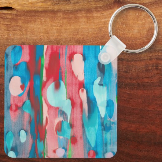 Porte-clés Piper's et Laura's scrape art porte - clé (Verso)