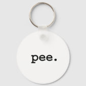 Porte-clés pipi. (Recto)