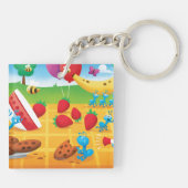 Porte-clés Pique-nique d'été (Dos)