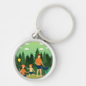 PORTE-CLÉS PIQUE-NIQUE FAMILIAL (Devant)