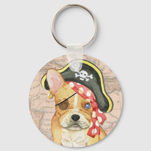 Porte-clés Pirate de Bulldog (Recto)
