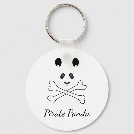 Porte-clés Pirate de Panda (Recto)