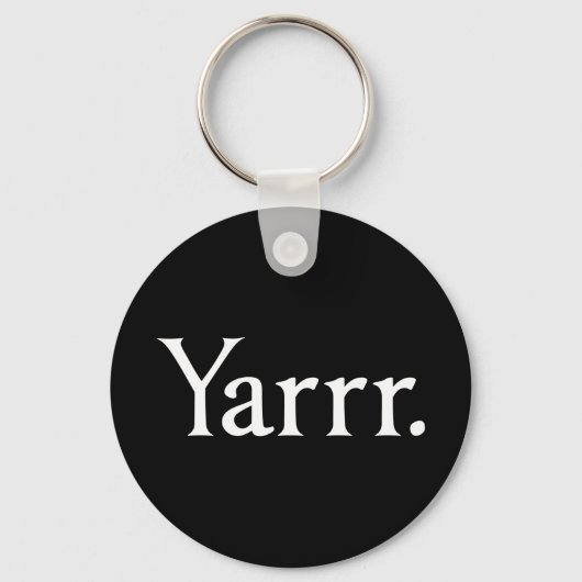 Porte-clés Pirate de Yarrr (Recto)