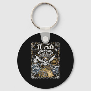 Porte-clés Pirate Pi Taux Pour Pi Jour Math Pirates Prof Sch