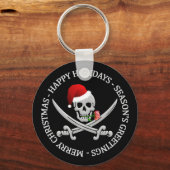 Porte-clés Pirate porte - clé de Noël (Recto)