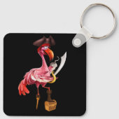 Porte-clés Pirate rose Flamant rose Filles Oeil Patch Hallowe (Dos)